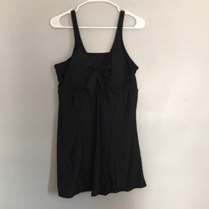 Croft and Barrow black swim dress